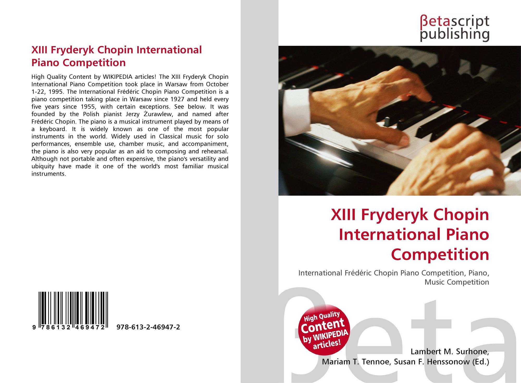 Chopin international piano competition announces winners