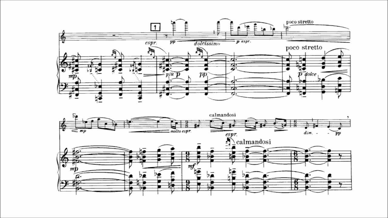 Соната для скрипки (пуленк) - violin sonata (poulenc)