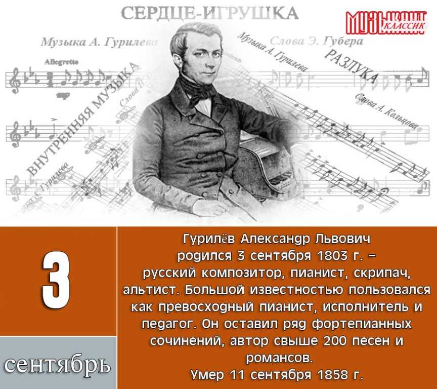 Александр львович гурилёв