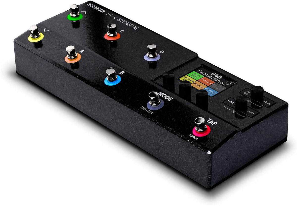 Обзор процессора line 6 hx stomp xl