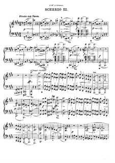 Шопен. скерцо no. 3, до-диез минор (scherzo no. 3 (cis-moll), op. 39) | belcanto.ru