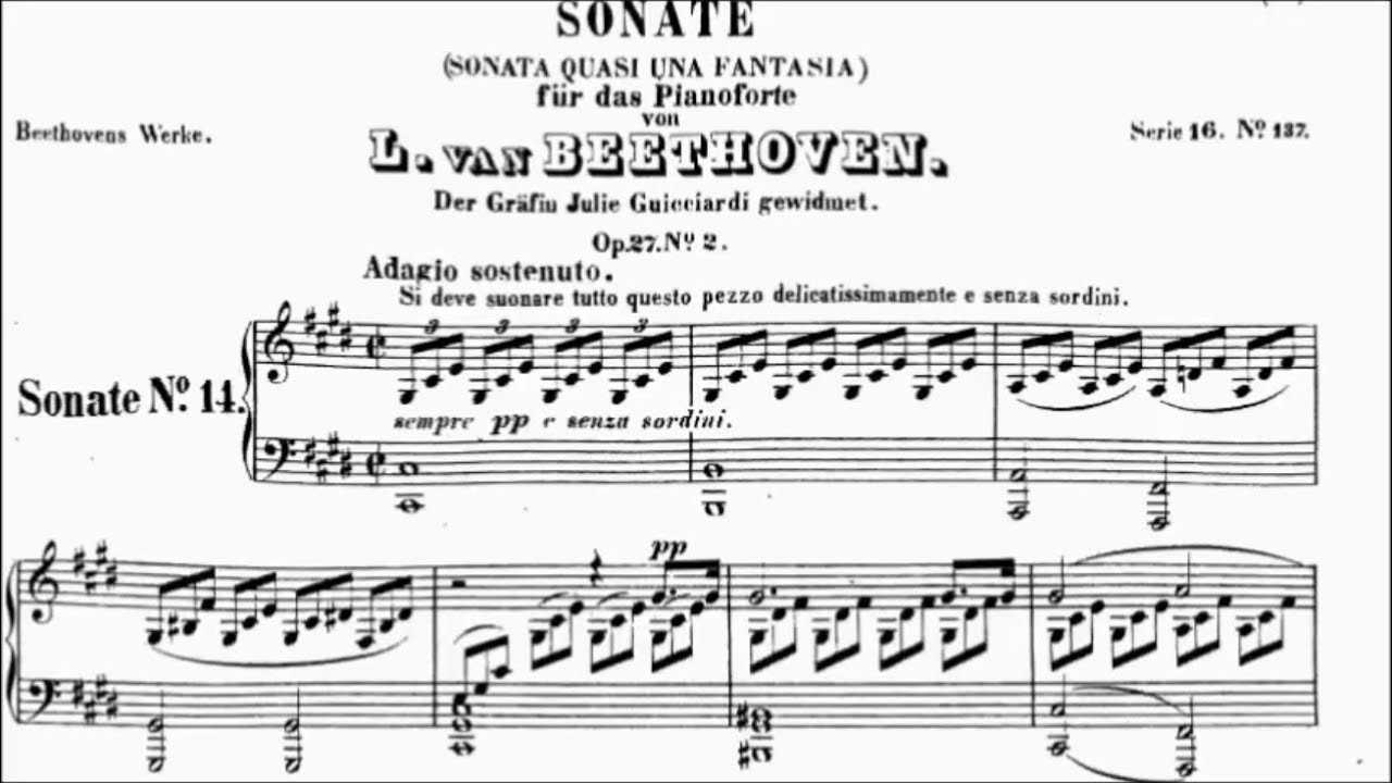 Соната для фортепиано no. 27 (бетховен) - piano sonata no. 27 (beethoven) - dev.abcdef.wiki