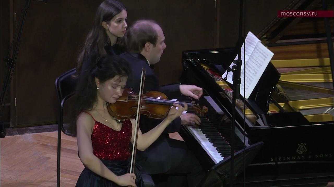 Сезар франк (1822-1890) – соната для скрипки и фортепиано ля мажор allegro ben moderato. 4 часть. финал. исполнение яша хейфец - violin, рубинштейн - piano
