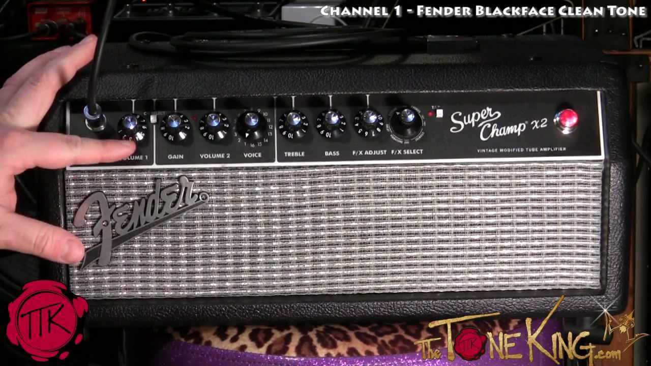 Fender superchamp xd vs x2 [amp comparison]