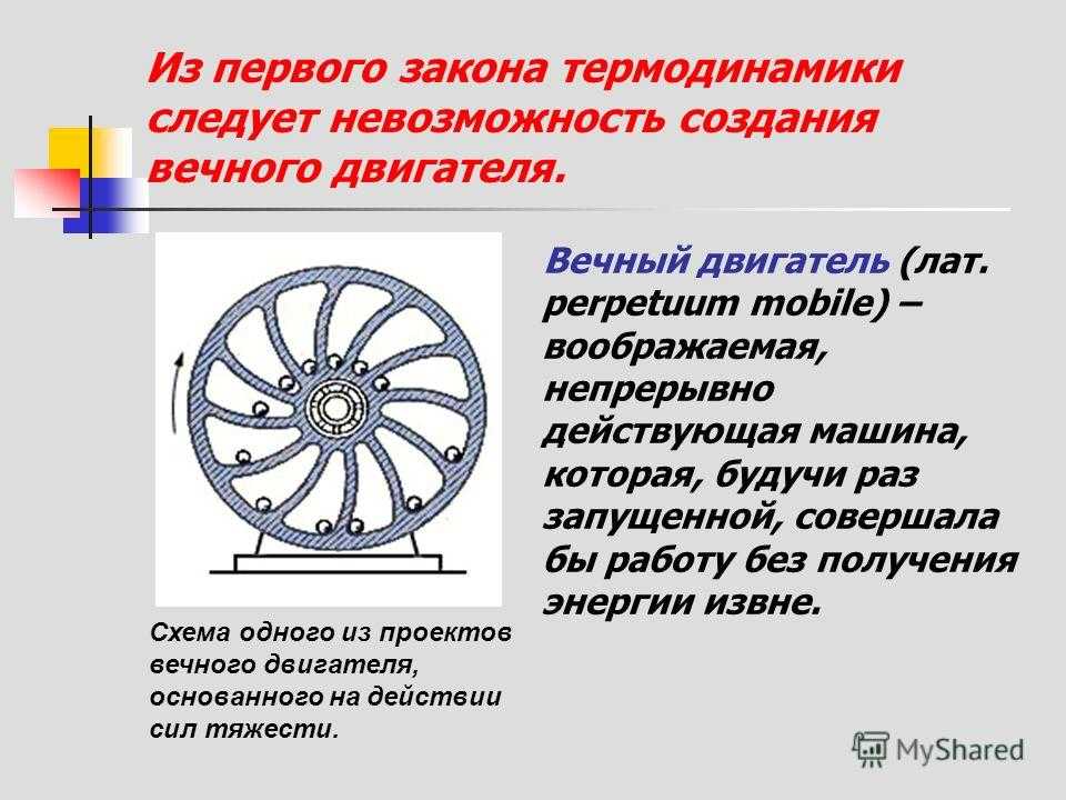 Проект по физике на тему вечный двигатель