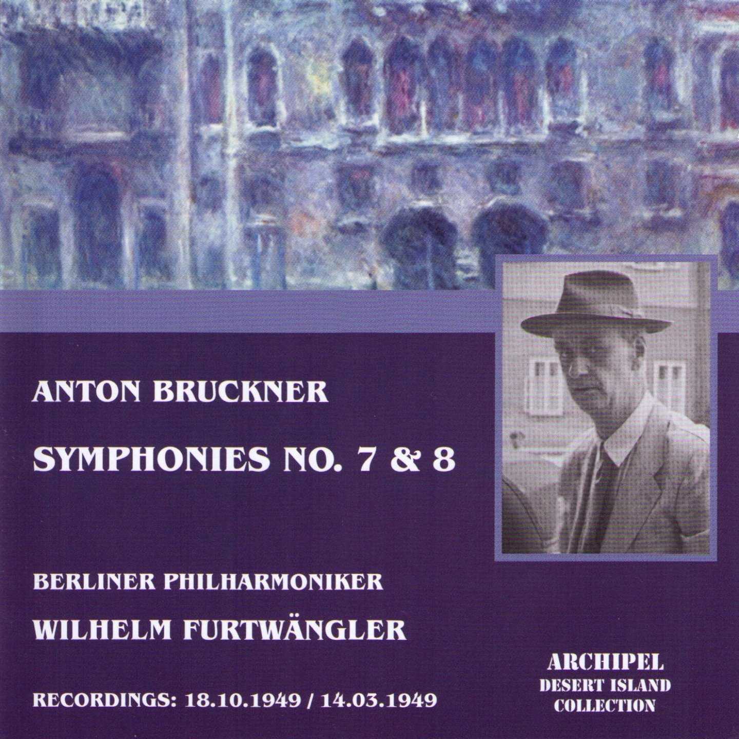 Брукнер симфония 7. Furtwangler, Berliner Philharmoniker - Schumann Symphony no.4, Furtwangler Symphony no.2. Bruckner - Symphony no. 7 - Furtwangler, ROMA 01.V.1951 - tahra.