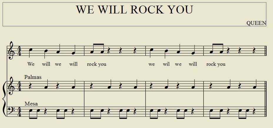 Песня we will rock you. Квин рок ю. We will Rock you табы. We will Rock you табы для гитары. Queen we will Rock you Ноты.