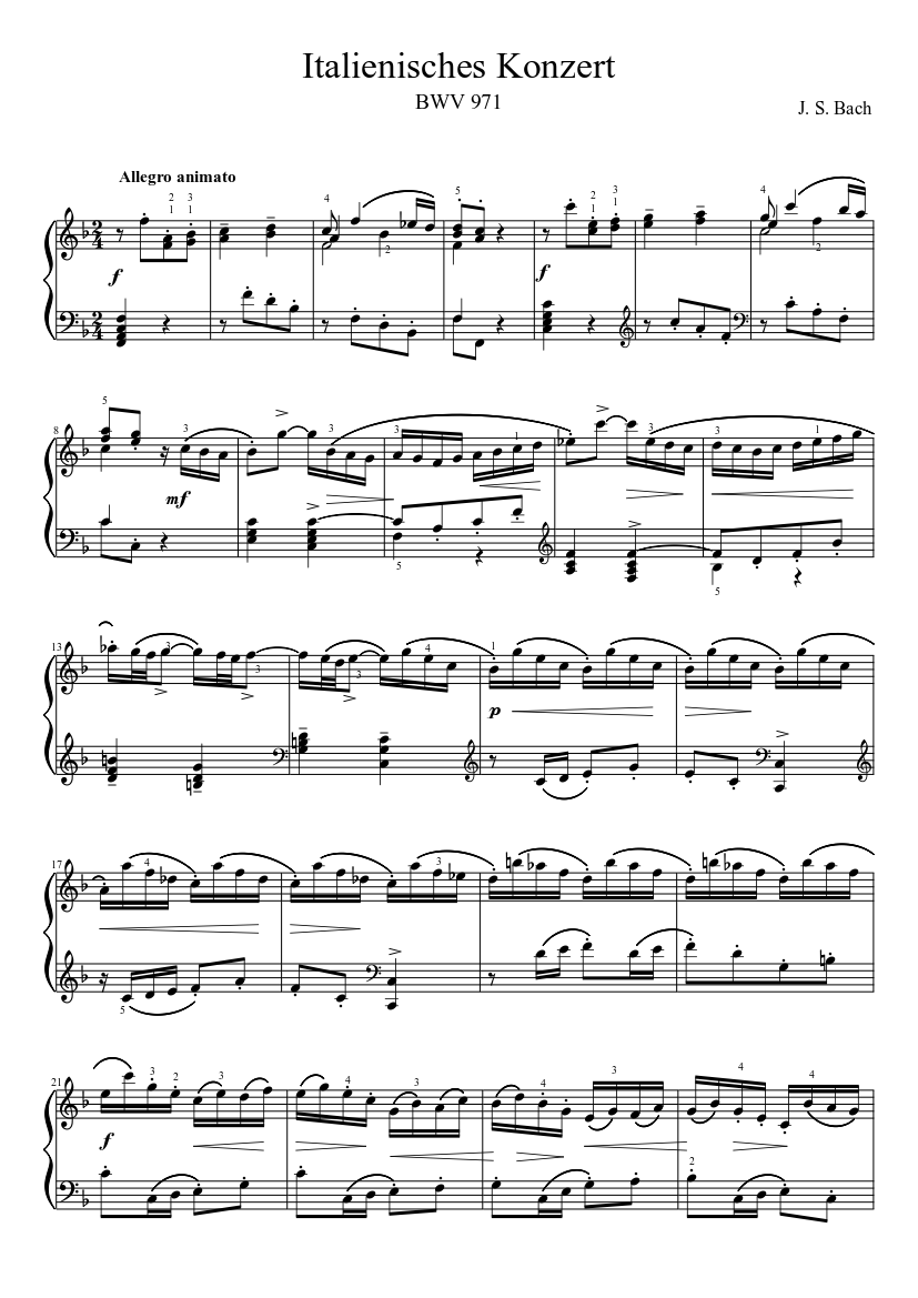 Французские сюиты (бах)