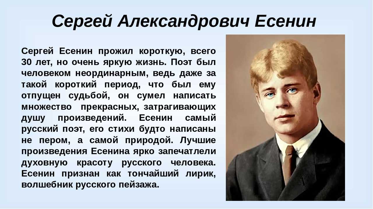 Проект на тему мой любимый поэт 20 века 4 класс окружающий мир