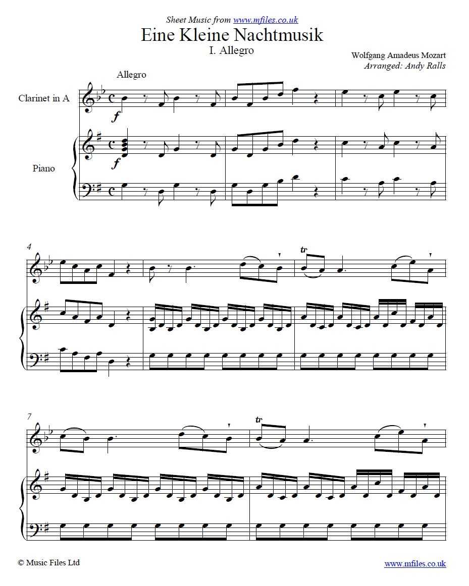 Eine kleine nachtmusik - eine kleine nachtmusik