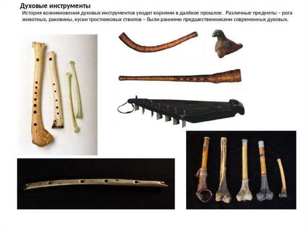 Первые музыкальные инструменты в истории