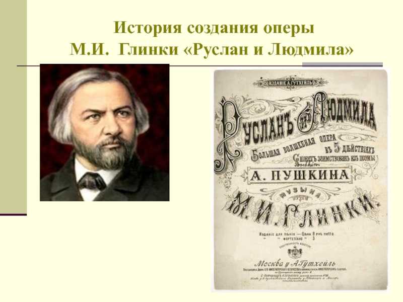 История создания оперы презентация