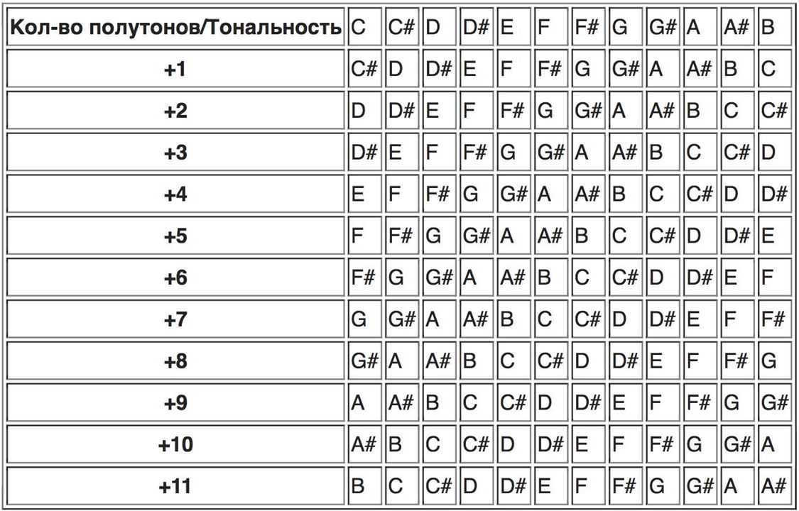 Построение аккордов на гитаре: как строить, формы, теория