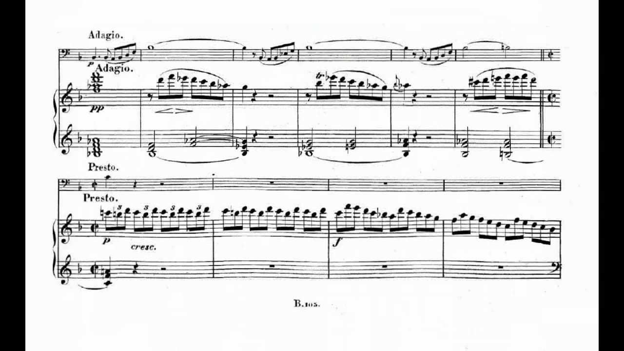 Бетховен, соната 2 (для фортепиано)