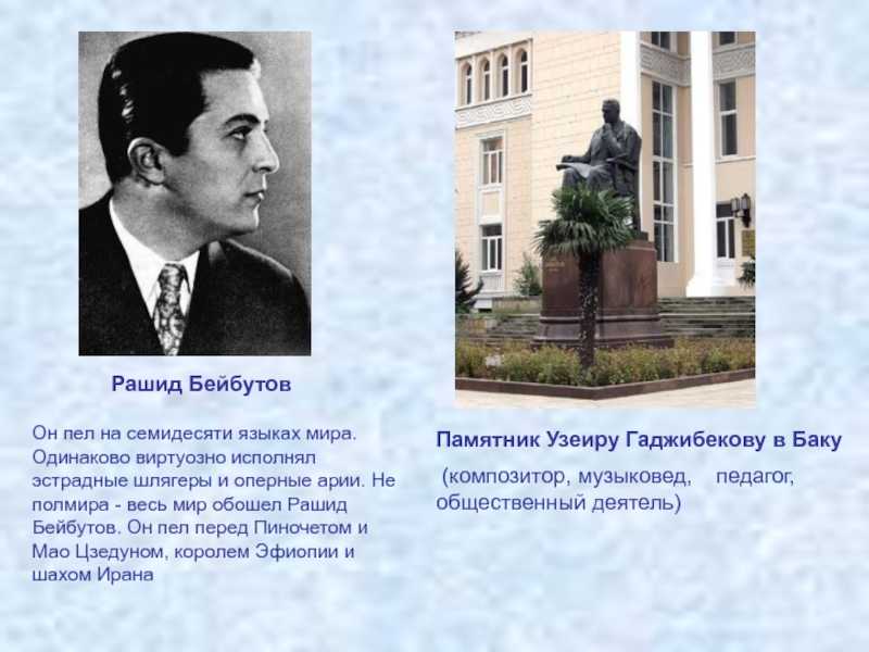 Биография великого музыковеда узеира гаджибекова :: syl.ru