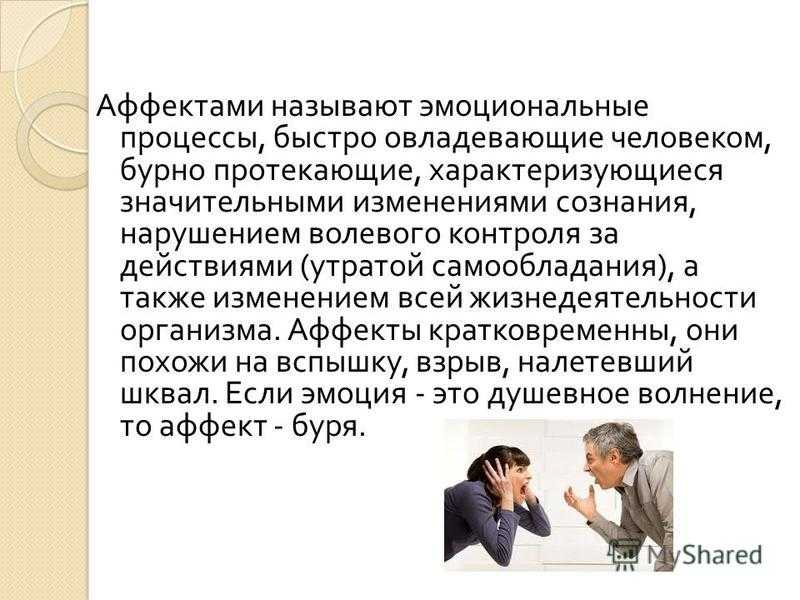 Аффект тест