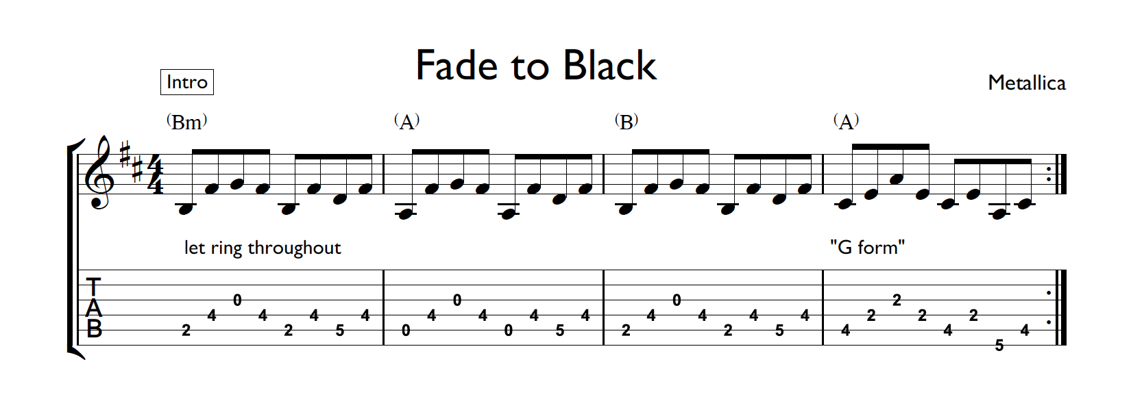 Metallica табы. Fade to Black Metallica табы. Фэйд ту Блэк табы. Fade to Black Соло табы для гитары. Металлика Fade to Black на гитаре.