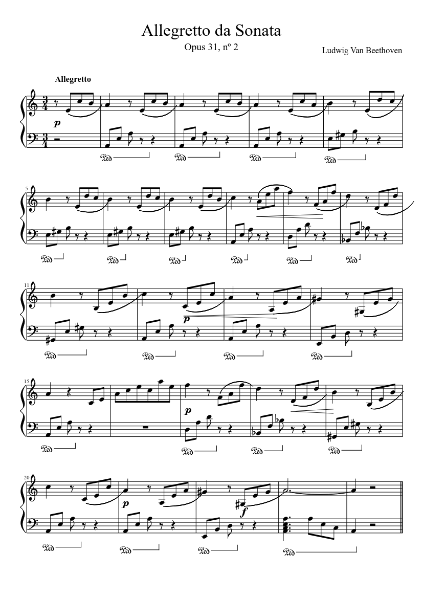 Соната для фортепиано no. 11 (бетховен) - википедия