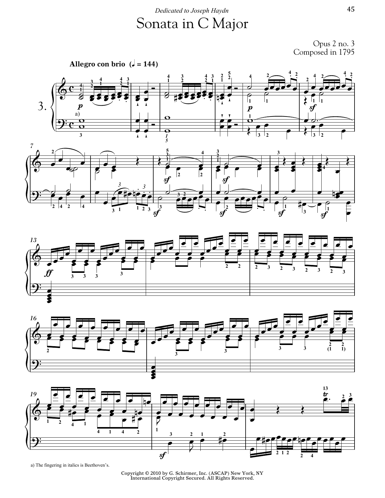 Соната для фортепиано № 3 (бетховен) - piano sonata no. 3 (beethoven)