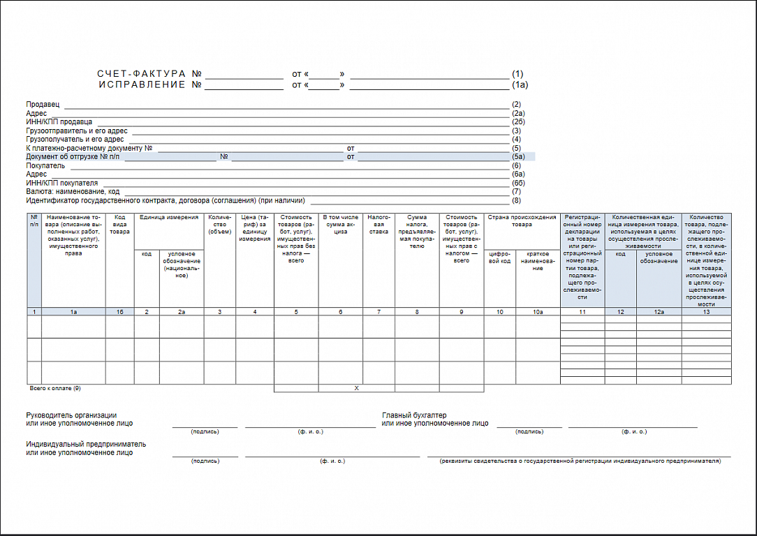 Счет фактура бланк. Счет фактура форма 2022. Новая форма счет фактуры 2022. Графы 12 12а 13 счет-фактуры. Форма счета-фактуры с 01.07.2021.