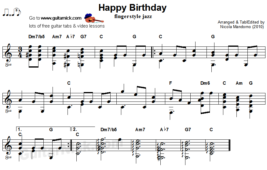 День рождения аккорды чай. С днём рождения Ноты для гитары. Хэппи бездей Ноты для гитары. Ноты для гитары с днем рождения тебя. Happy Birthday to you Ноты для гитары.