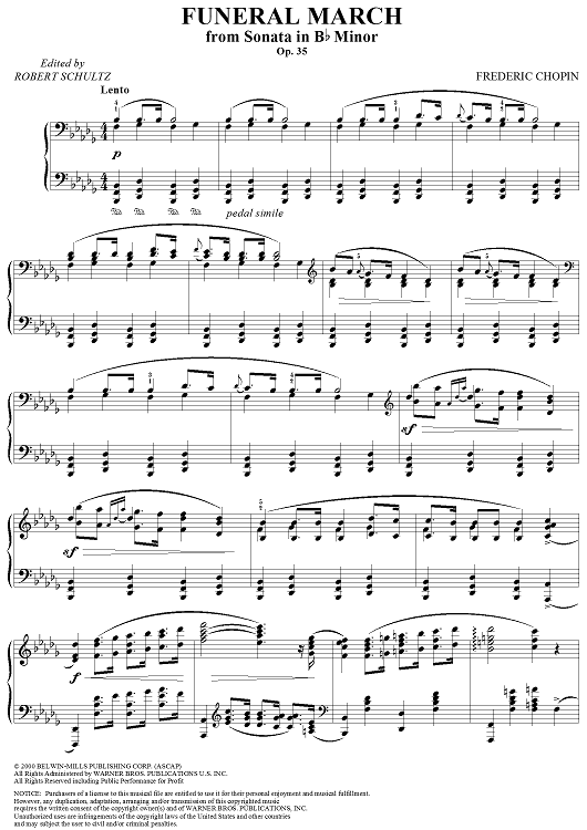 Шопен. соната для фортепиано no. 2, си-бемоль минор (piano sonata no. 2 (b-moll), op. 35) | belcanto.ru