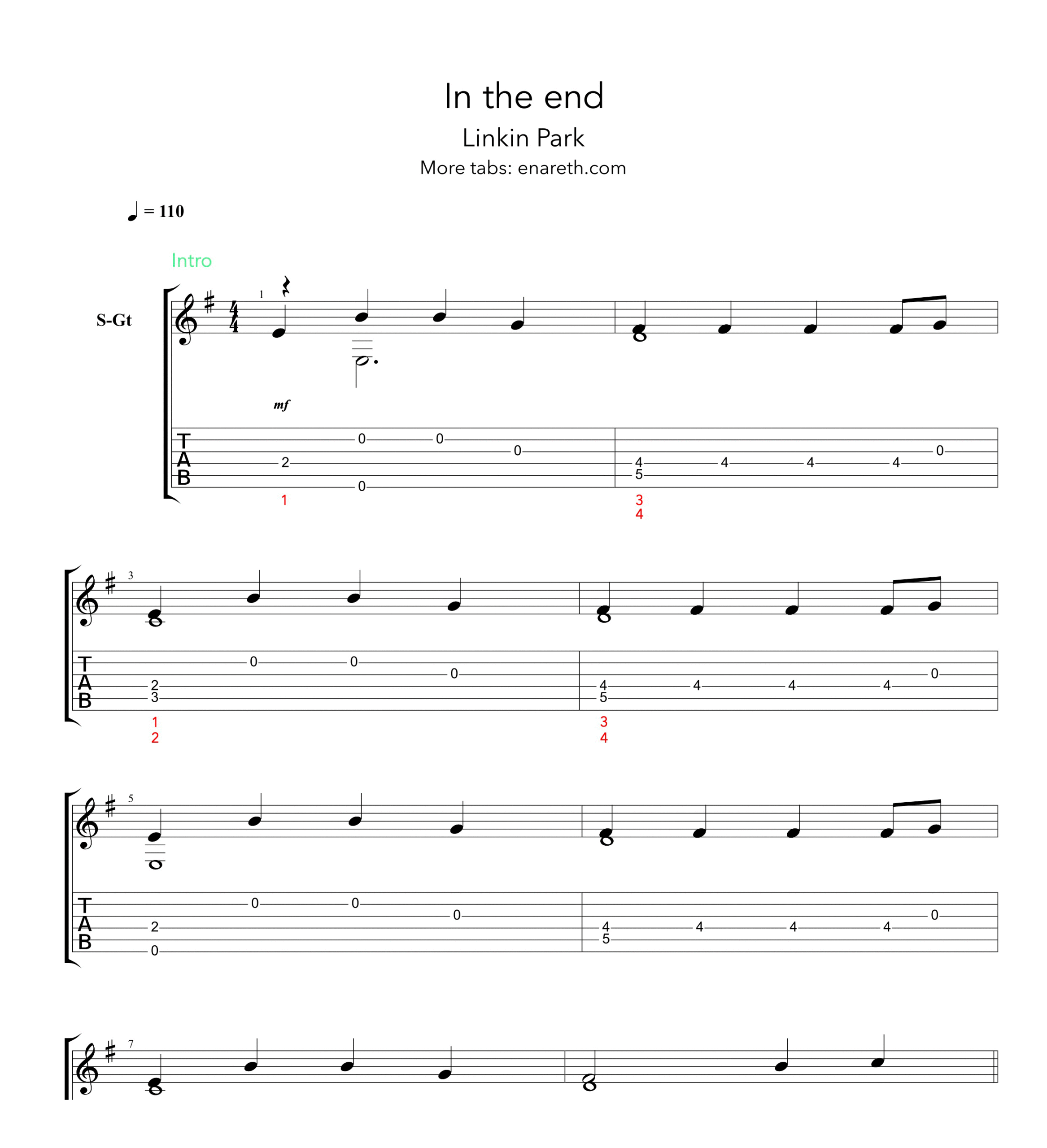 Ин зе энд. Линкин парк на гитаре табы in the end. Линкин парк the end табы. Linkin Park in the end Ноты для гитары. Linkin Park in the end табулатура для гитары.