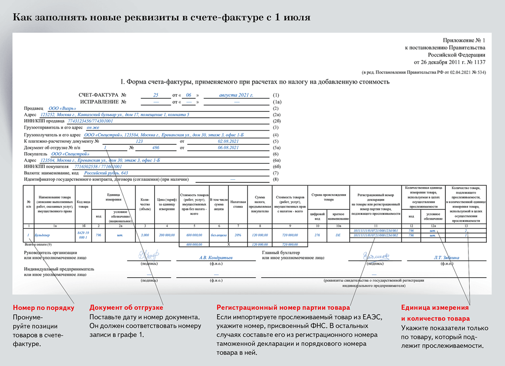 Соглашение об изменении стоимости к корректировочной счет фактуре образец