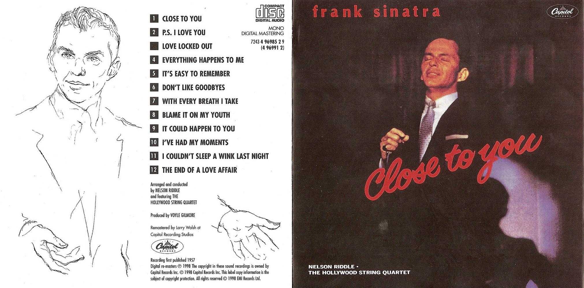 Фрэнк синатра love me. Frank Sinatra "close to you". Frank Sinatra 1945. Sinatra - Sinatra 1988 обложка. Frank Sinatra close to you картинки.