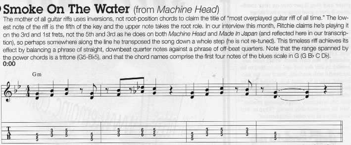 История песни smoke on the water – deep purple