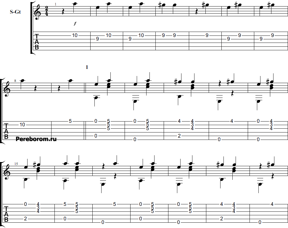 Легкие песни на гитаре: простые мелодии на одной струне для начинающих