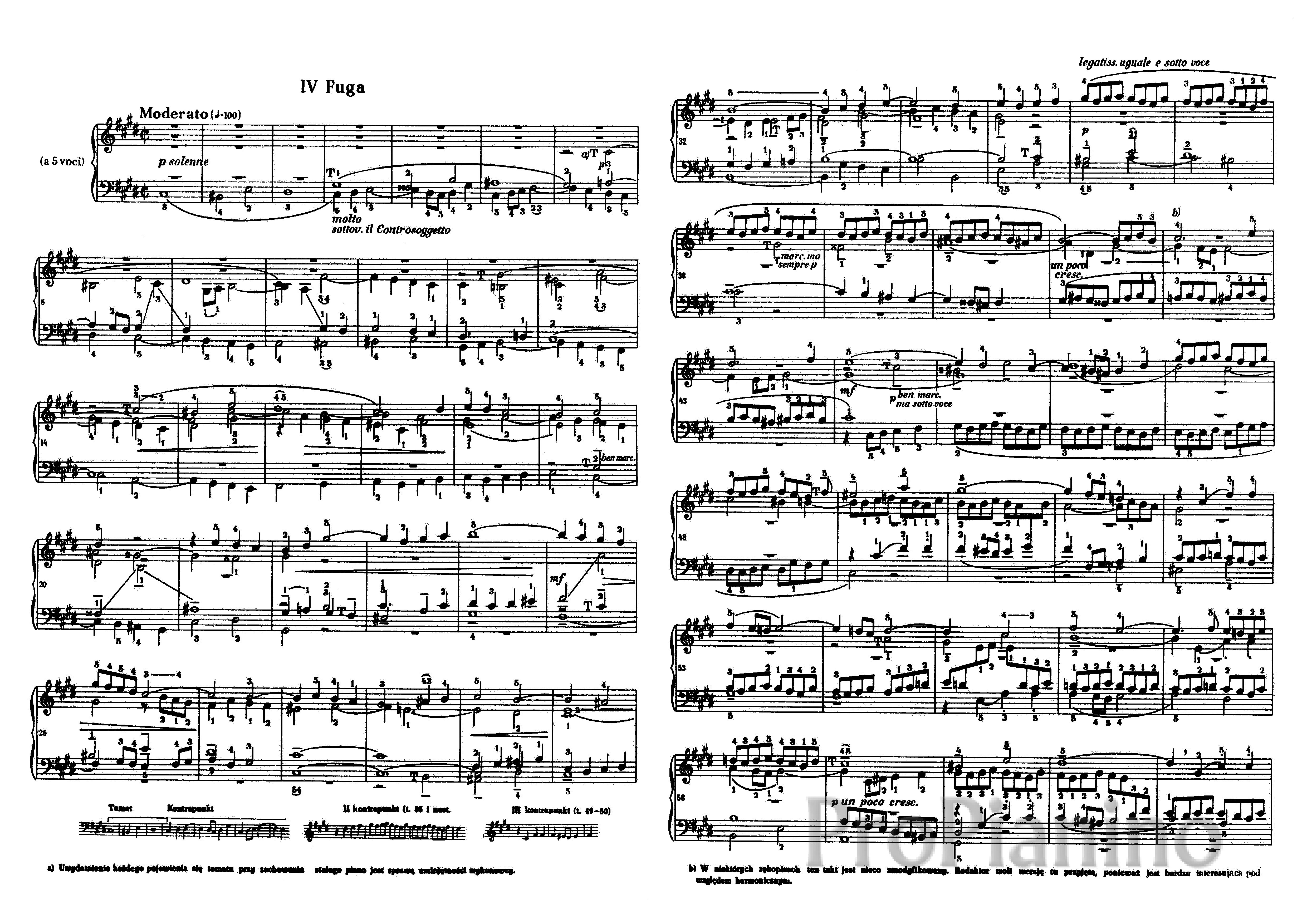 Prelude and fugue in c minor, bwv 847 (bach, johann sebastian) - imslp: free sheet music pdf download