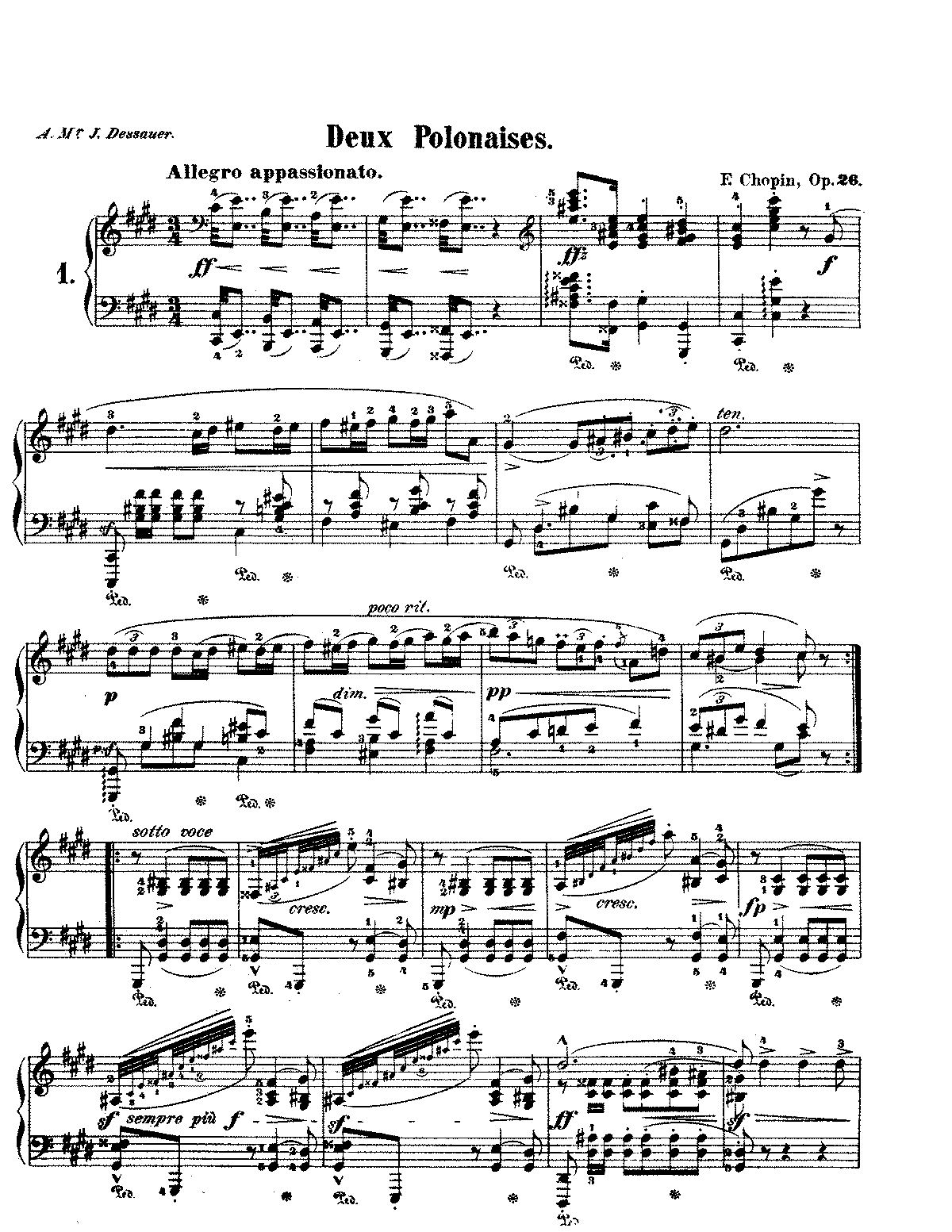 Полонезы соч. 40 (шопен)