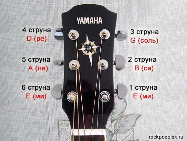 Как настроить шестиструнную гитару? | обучение | школажизни.ру