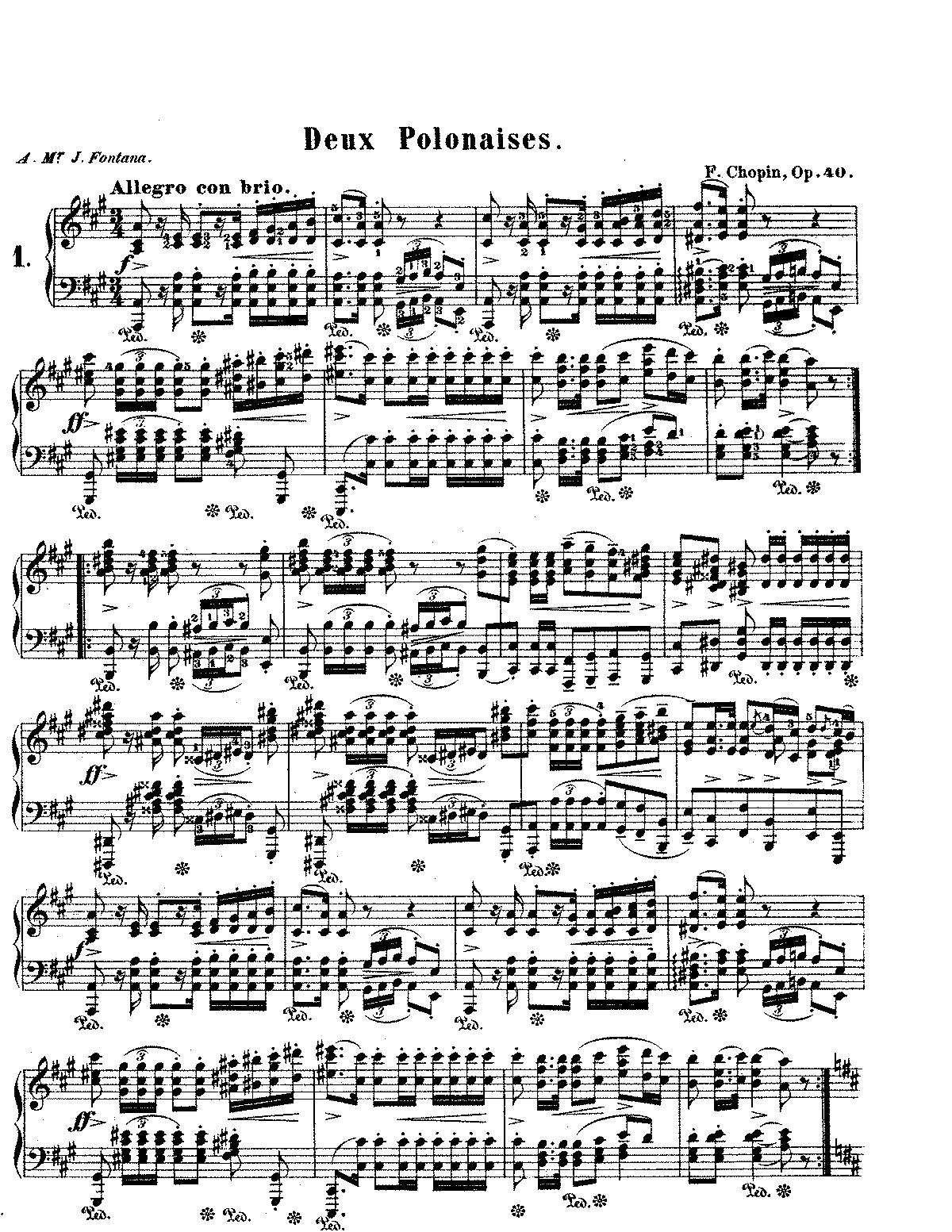 Шопен. два полонеза op. 40 (polonaises, op. 40) | belcanto.ru