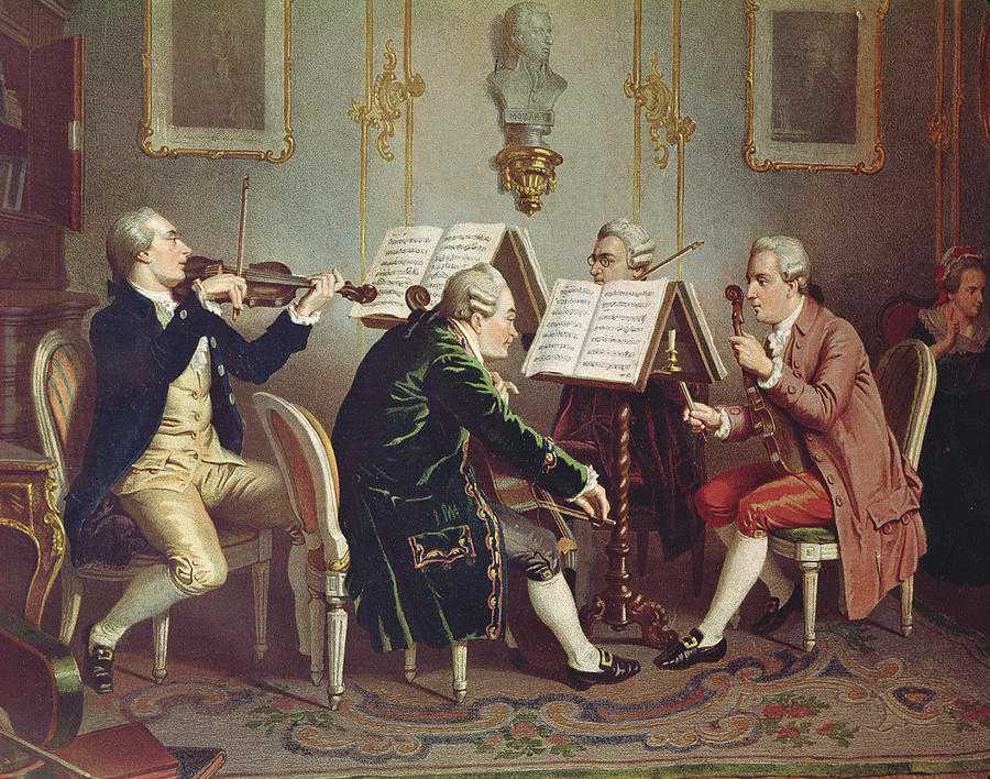 Моцарт и бетховен слушать. Гайдн Йозеф квартет. Гайдн Моцарт Бетховен. Йозеф Гайдн во Дворце Эстерхази. Йозеф Гайдн и Бетховен.