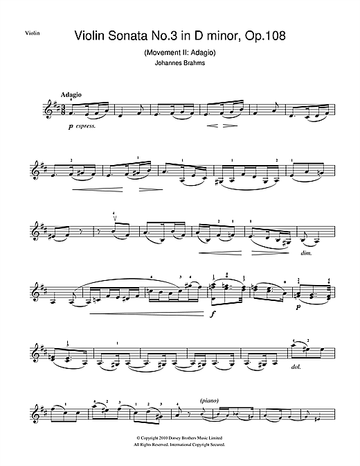 Брамс 3 Соната. Брамс рукопись Соната для скрипки и фортепиано. "Романс" из большой сонаты для скрипки и гитары. Франкер Соната Адажио скрипка.