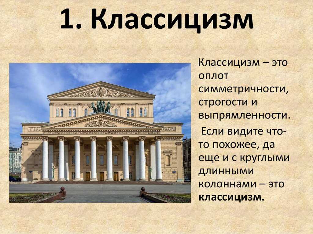 Неоклассицизм в архитектуре